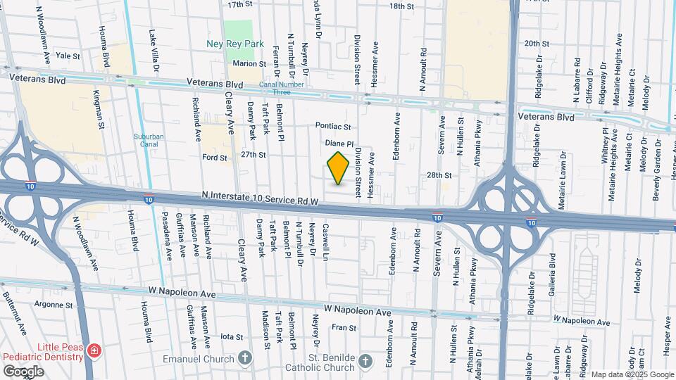 3729 Saratoga Dr Map and Location Details