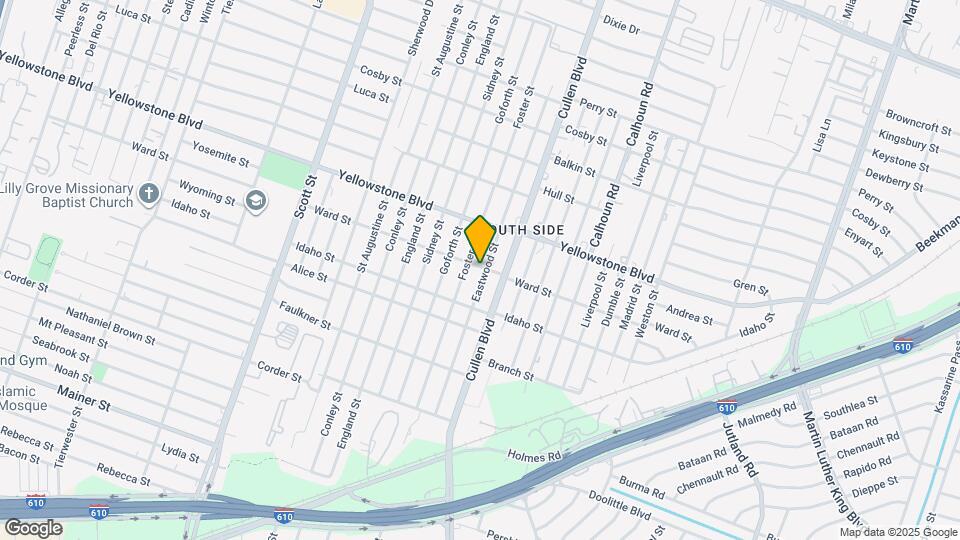 6802 Eastwood St Map and Location Details