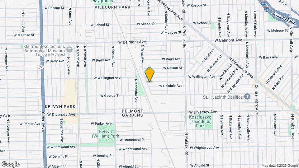 4164 W Oakdale Ave Map and Location Details