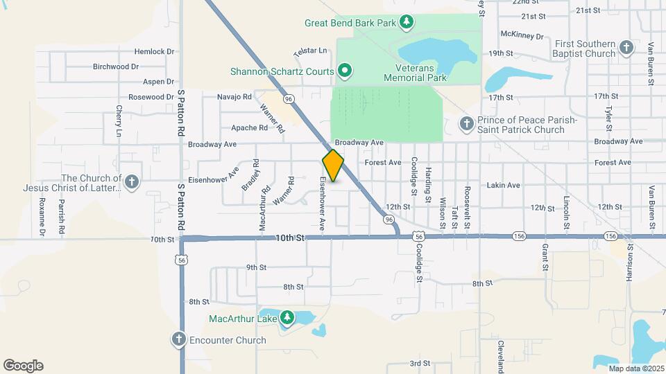 4912 Lakin Ave Map and Location Details