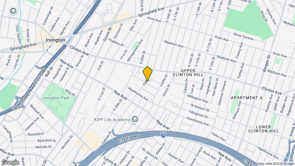 42 Fabyan Pl Map and Location Details