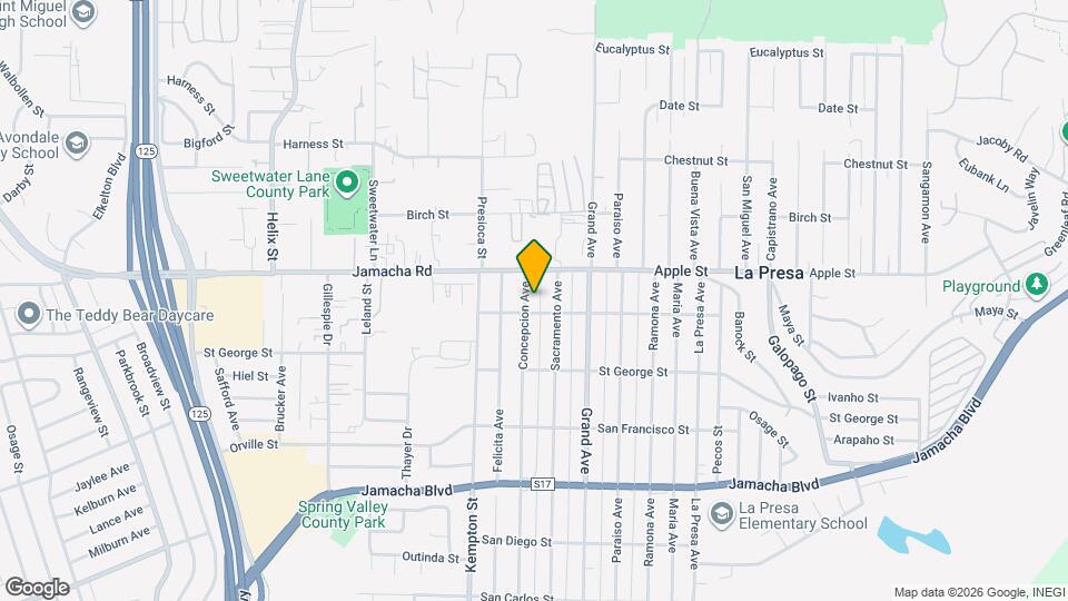 909-11 Concepcion Ave Map and Location Details