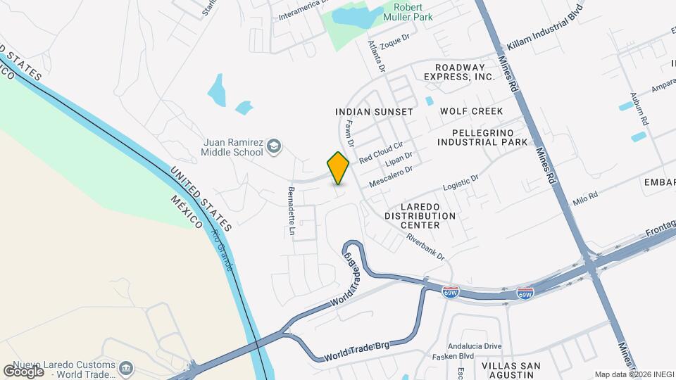 205 Aquero Blvd Map and Location Details