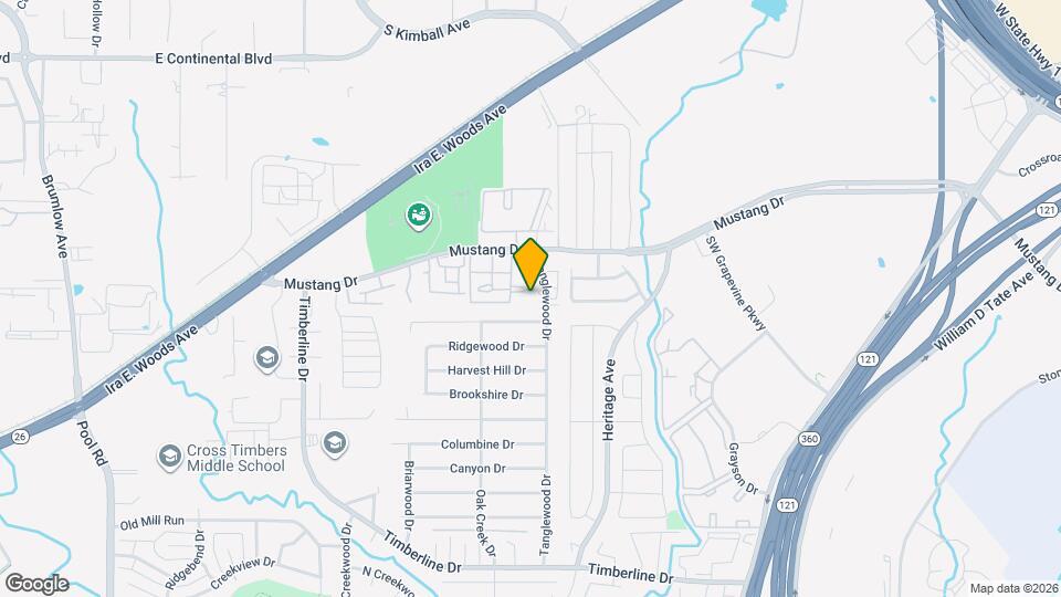 1926 Twin Oaks Cir Map and Location Details