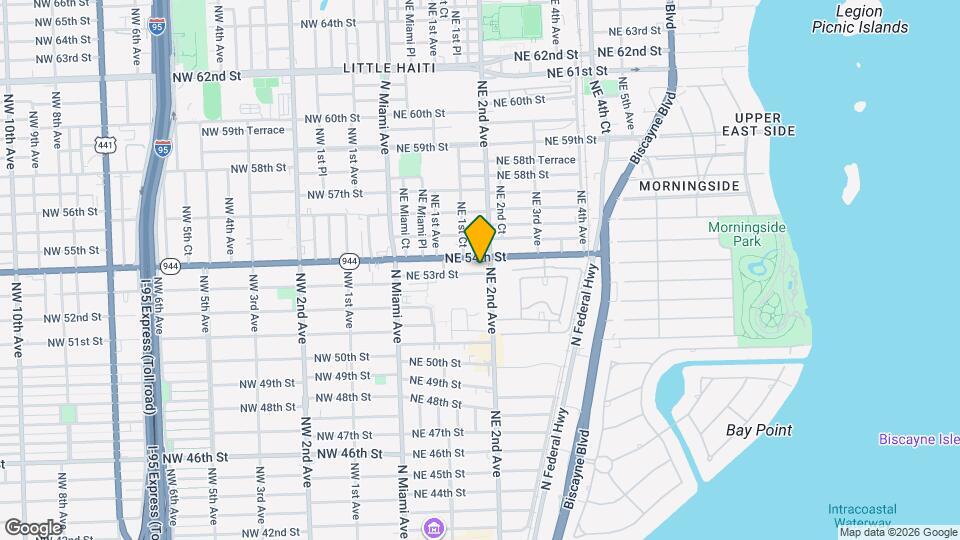 177 NE 53rd St Map and Location Details