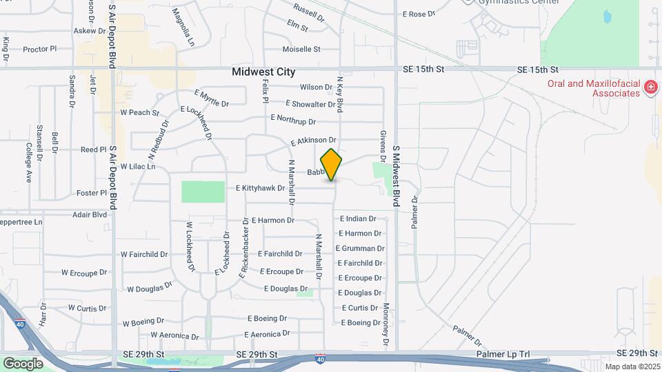 803 N Key Blvd Map and Location Details