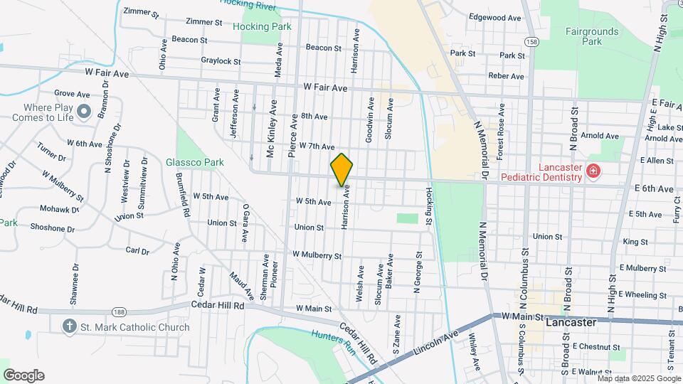 517 Harrison Ave-Unit -A Map and Location Details