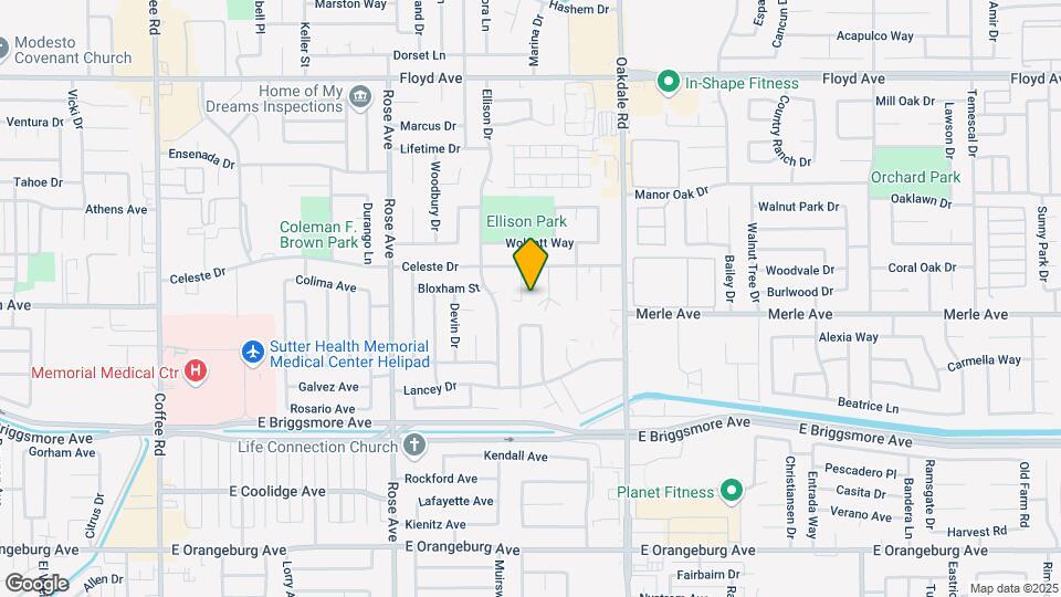 1910 Celeste Ct Map and Location Details