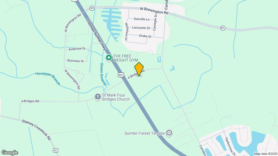 2090-2094 4 Bridges Rd Mapa y Detalles de la Ubicación