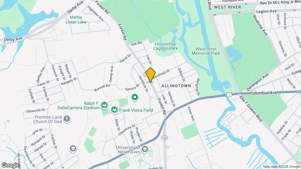 136 Forest Rd Map and Location Details