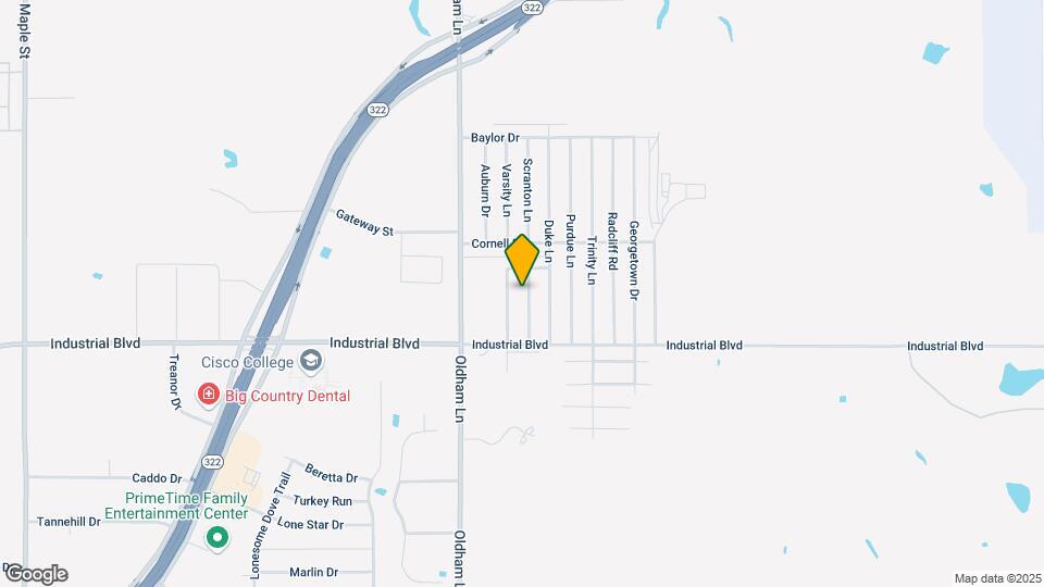 3834 Wake Forest Ln Map and Location Details