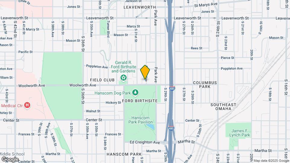 1336 S 30th Ave Map and Location Details