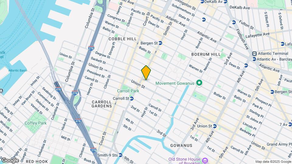 384 Sackett St Map and Location Details