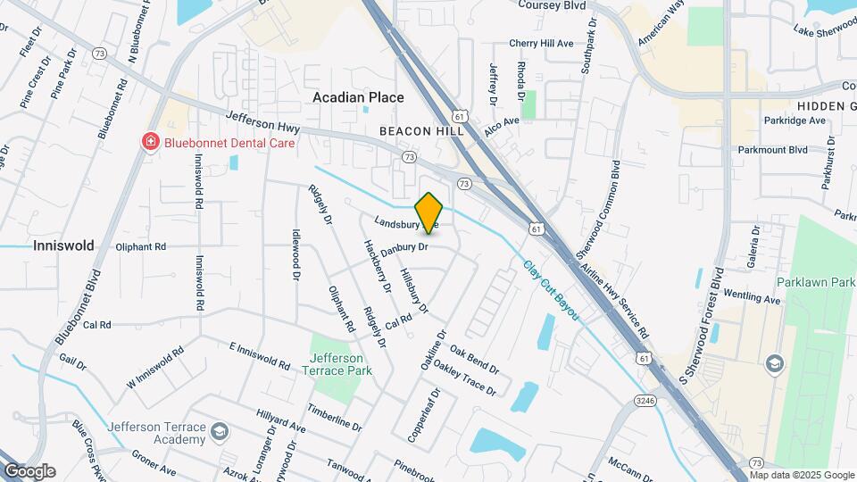 10727 Danbury Dr, Unit F4 Map and Location Details