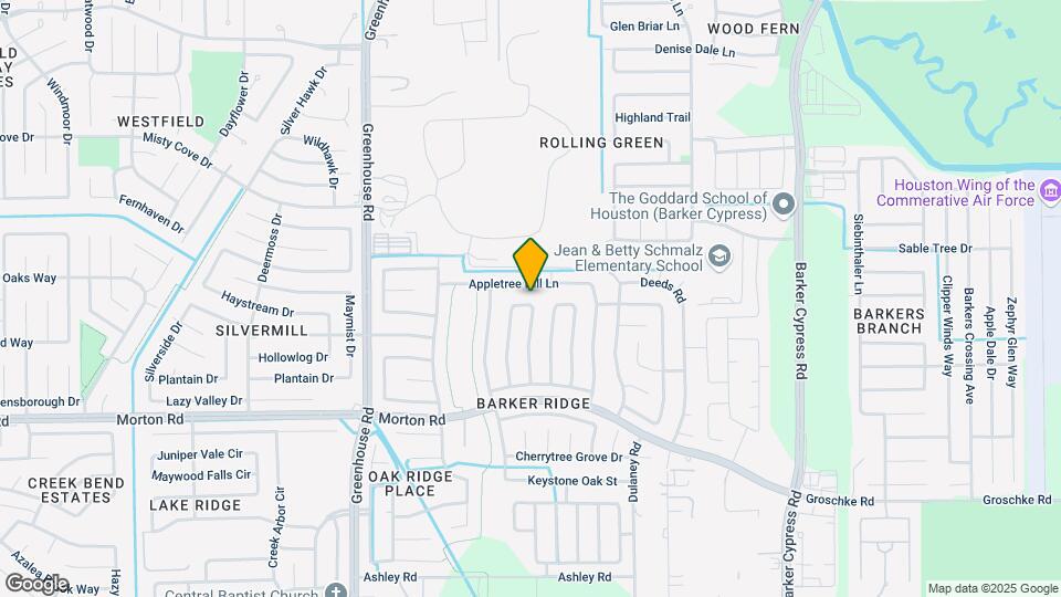 3342 Bluebonnet Meadows Ln Map and Location Details