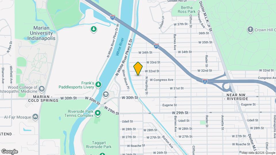 1436 W Congress Ave Map and Location Details
