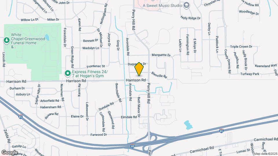 3827 Harrison Rd Map and Location Details
