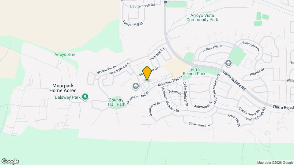 4157 Brookcrest Ct Map and Location Details