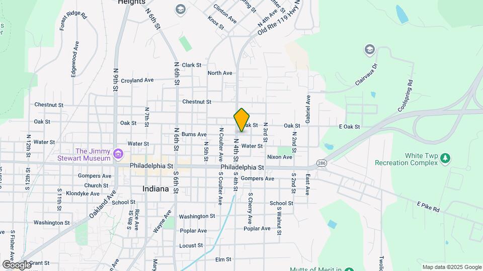 384 Burns Ave Mapa y Detalles de la Ubicación