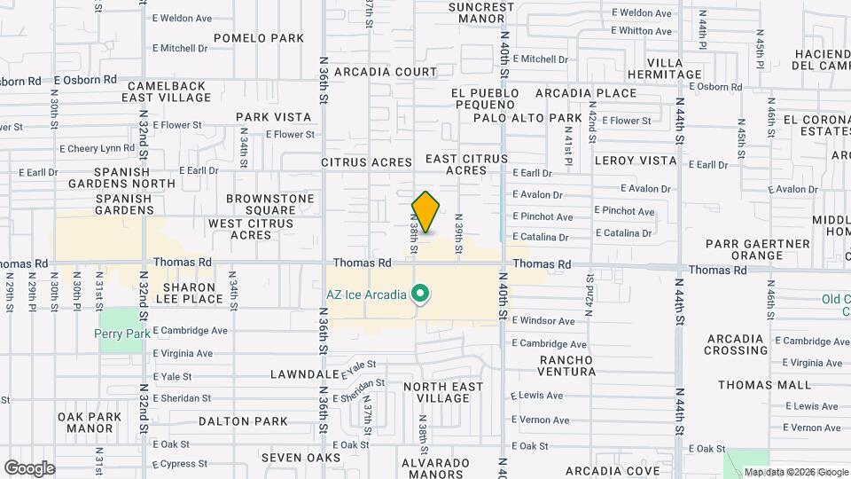 Citrus Acres Map and Location Details