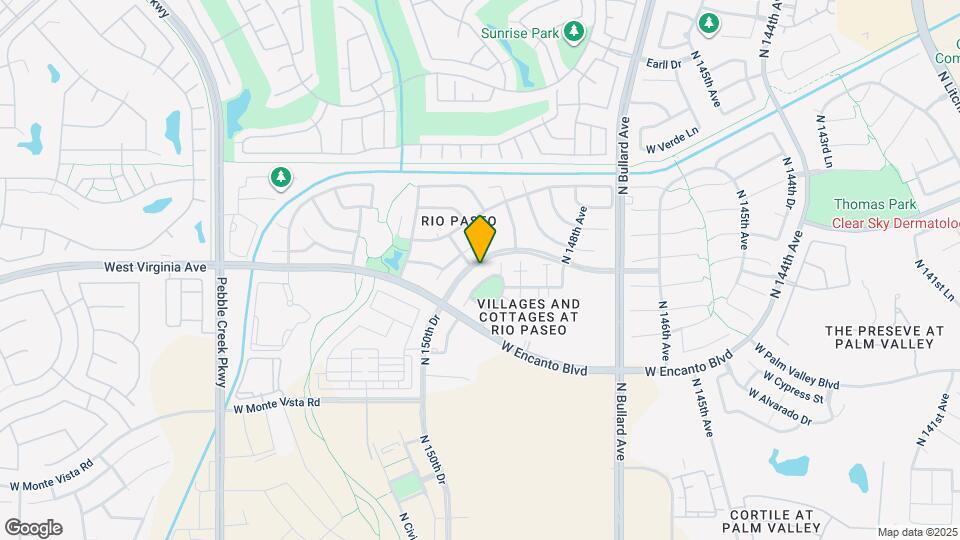 14968 W Virginia Ave Map and Location Details