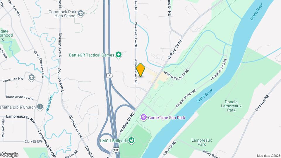 4636 Wakefield Ave NE Map and Location Details