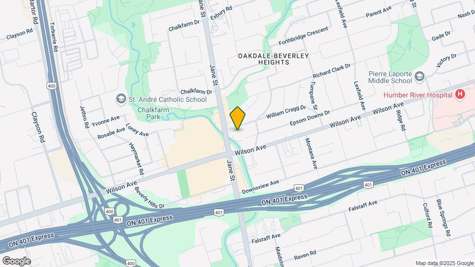 Downsview Acres Map and Location Details