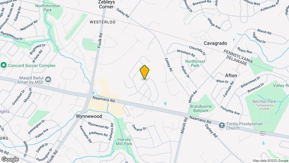 536 E Boxborough Dr Map and Location Details