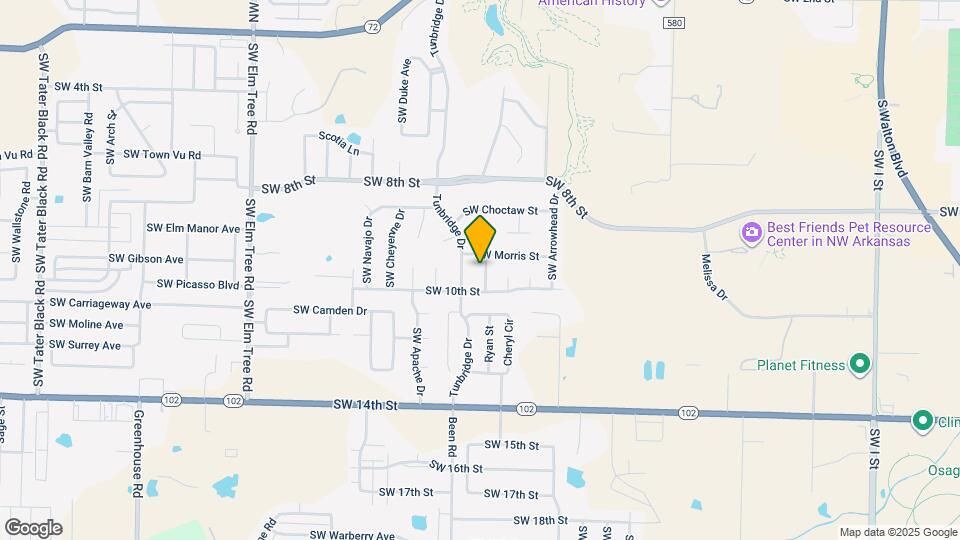 904 SW Krug Rd Map and Location Details