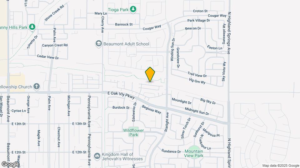 1420 Chinaberry Ln Mapa y Detalles de la Ubicación
