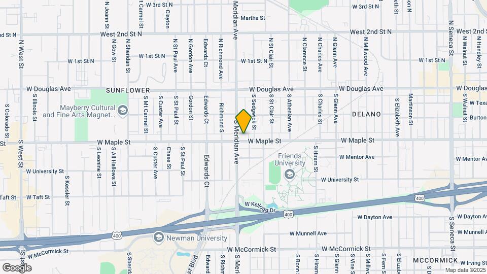 2422 W Maple St Mapa y Detalles de la Ubicación
