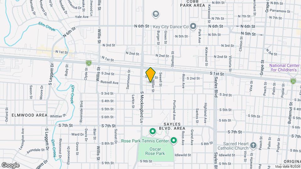 2812 Russell Ave Map and Location Details