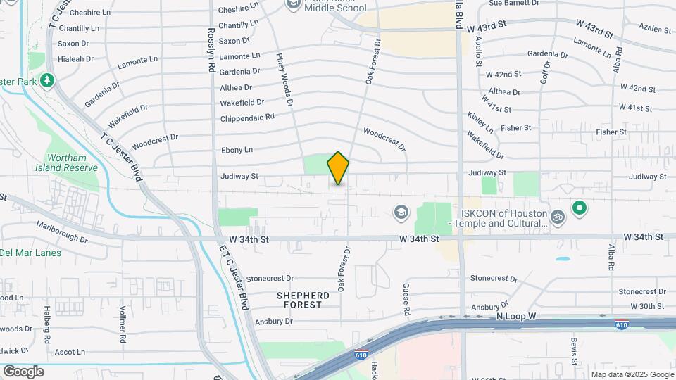 2511 Judiway St Map and Location Details