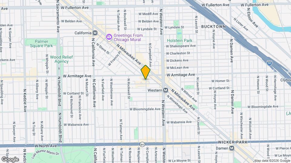 1940 N Campbell Ave Mapa y Detalles de la Ubicación
