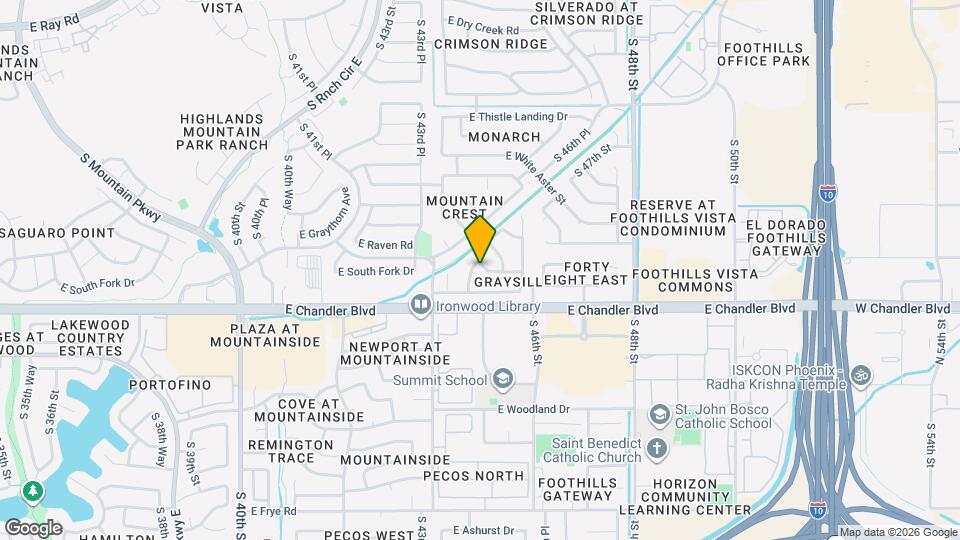 15435 S 44th Way Map and Location Details
