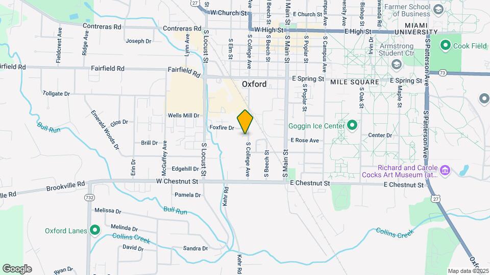 606 S College Ave Map and Location Details