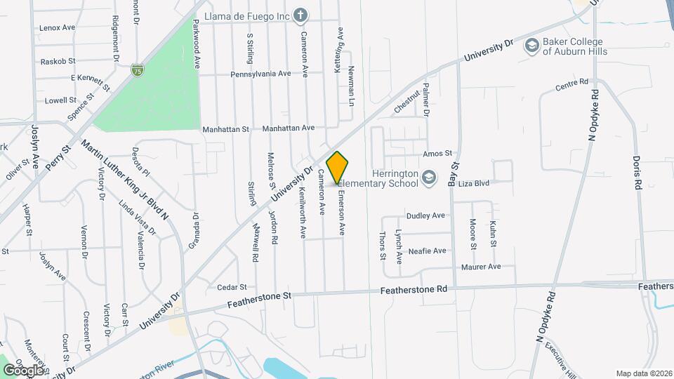 529 Emerson Ave Map and Location Details