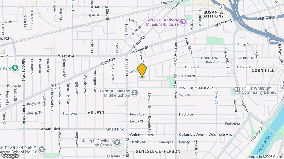 268 Jefferson Ter Mapa y Detalles de la Ubicación