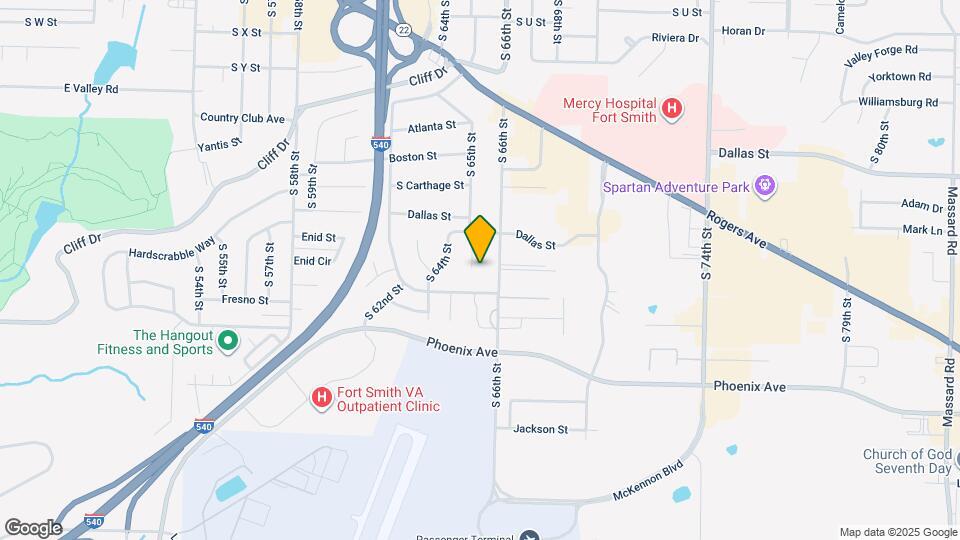 3203 S 65th Cir Map and Location Details