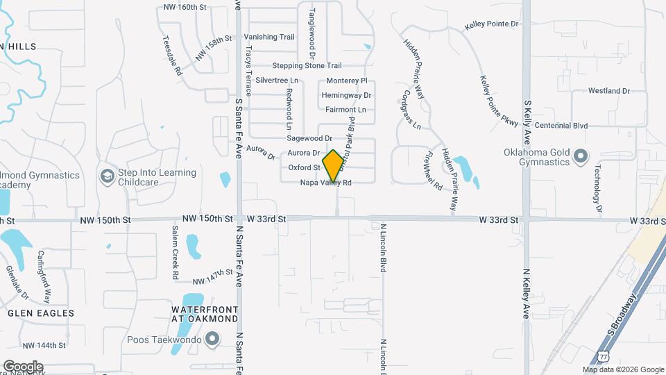 1800 Napa Valley Rd Map and Location Details