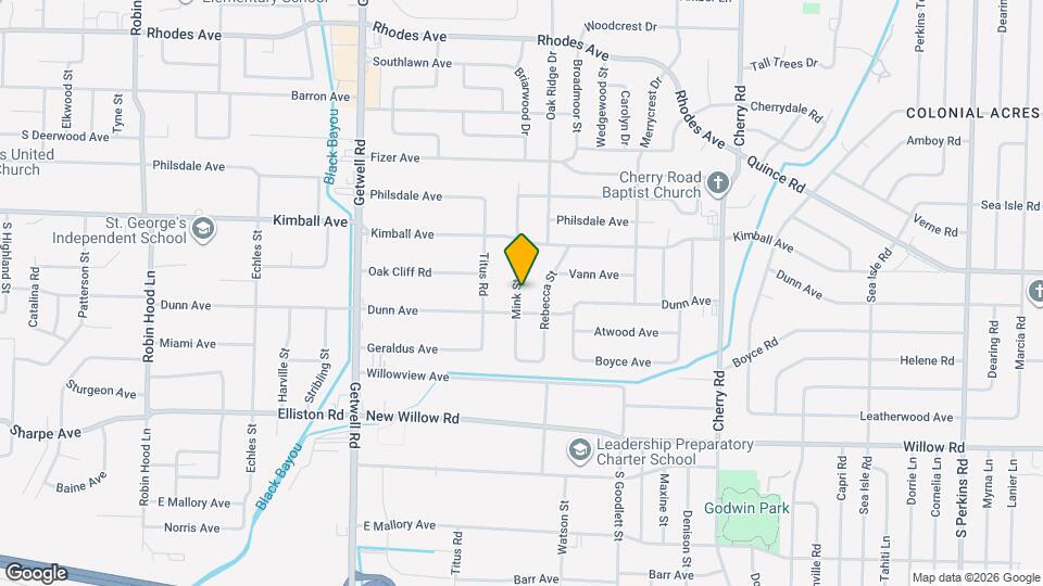 1508 Mink St Map and Location Details