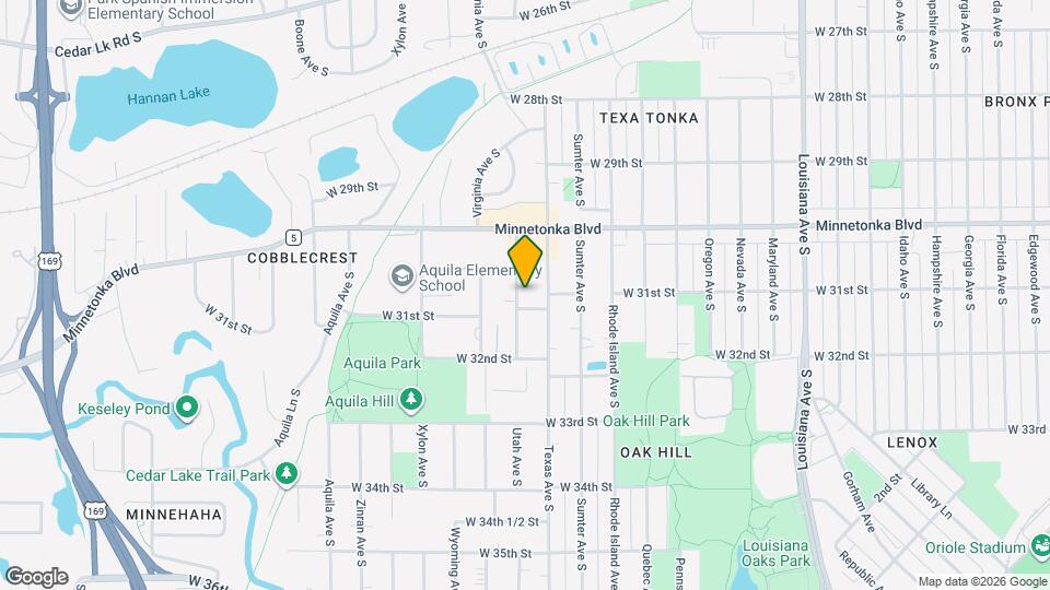 3055 Utah Ave S Mapa y Detalles de la Ubicación