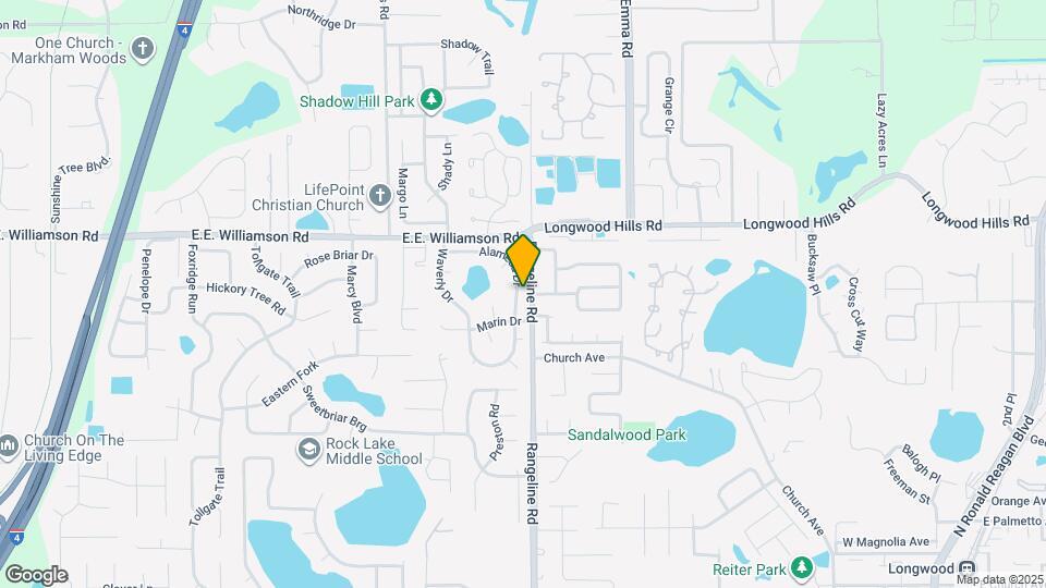 931 Alameda Dr Map and Location Details