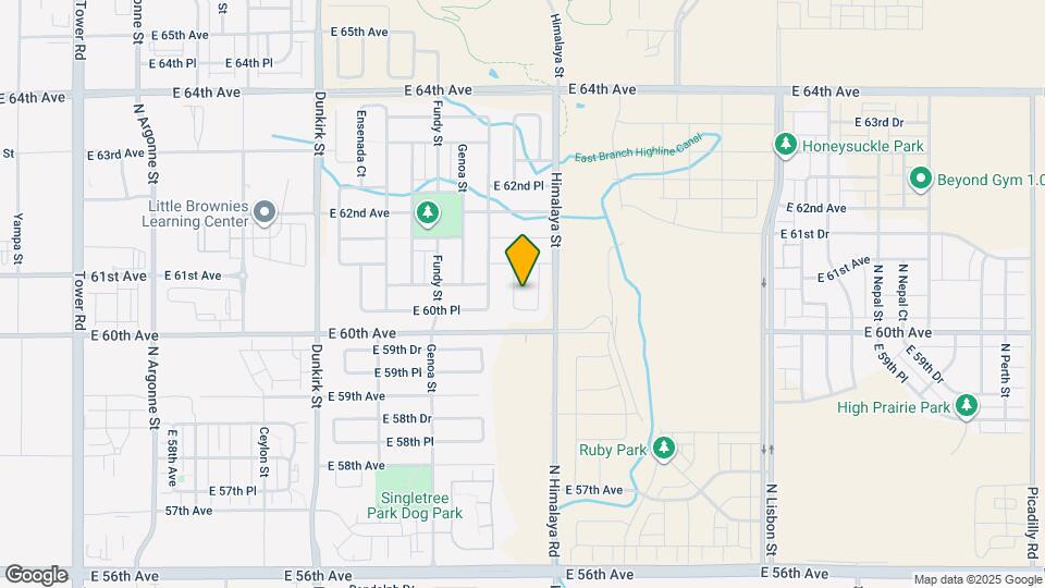 6040 N Gibralter Ct Map and Location Details