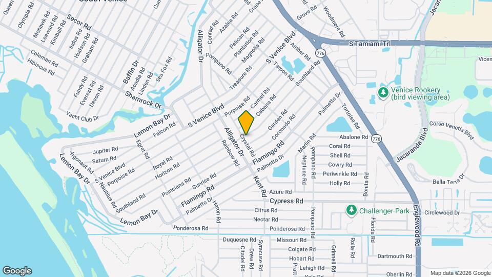4541 Crystal Rd Map and Location Details