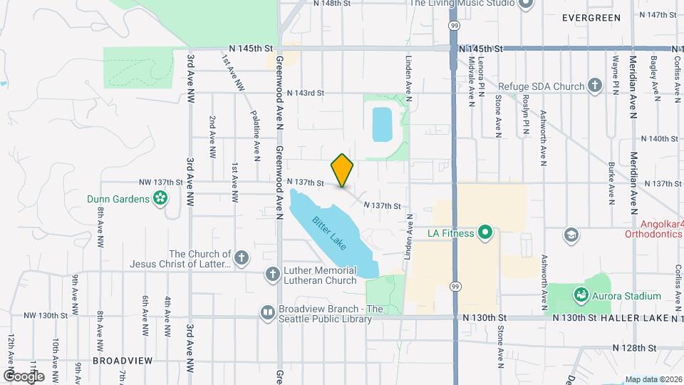 533 N 137th St Map and Location Details