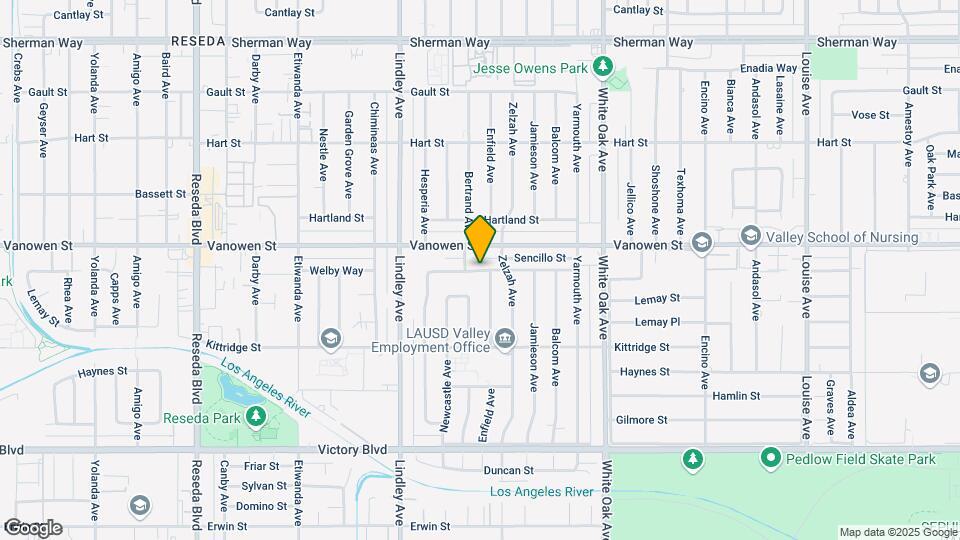 17927 Welby Way Map and Location Details