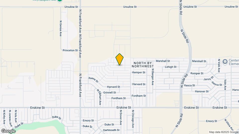 5533 Lehigh St Map and Location Details