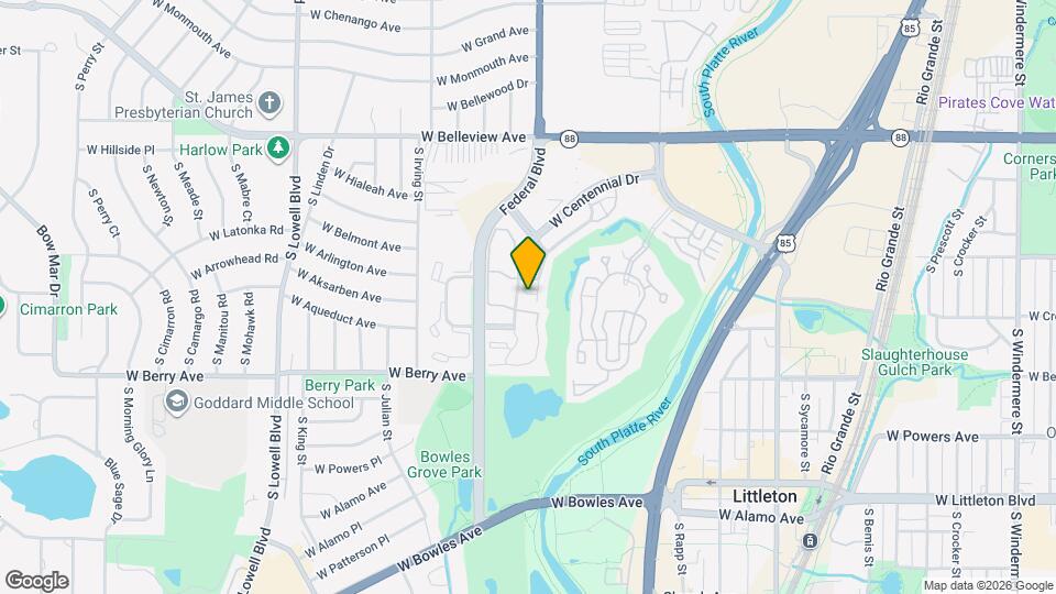 2980 W Centennial Dr Map and Location Details