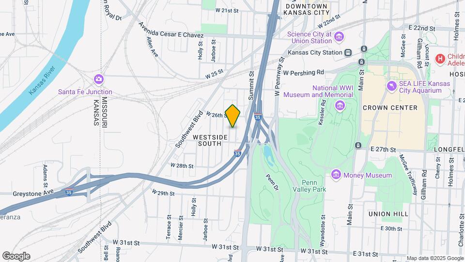 2630 Madison Ave Map and Location Details
